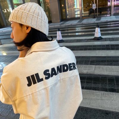 Premium Jil Sander Shirt Grey Linen Minimalist Collection