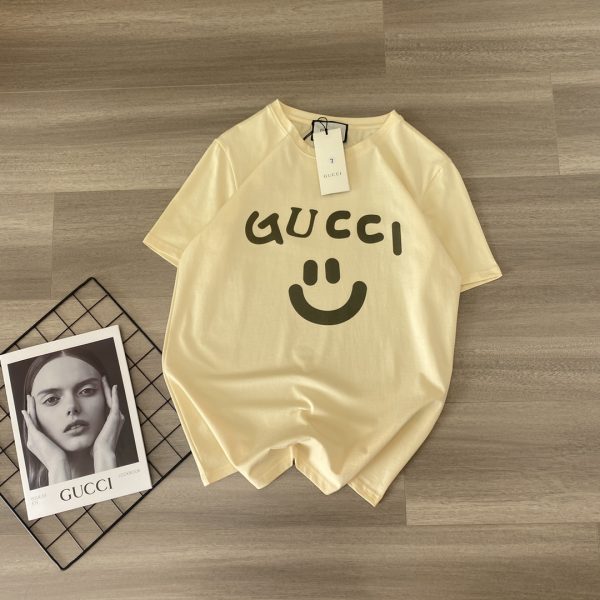 Best Selling Gucci Short Sleeves Cotton Print Style
