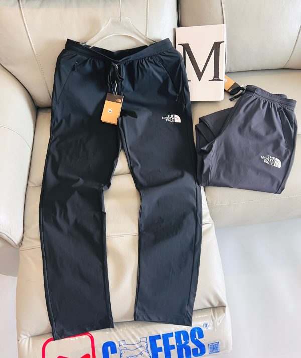 High Quality The North Face Pants Black Logo Style