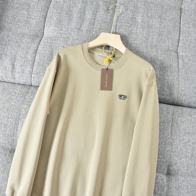Premium Quality Bottega Veneta Sweatshirts Black Cotton Casual Collection