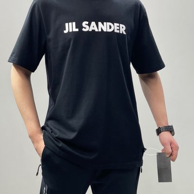 Luxury Jil Sander Short Sleeves Cotton Oversized Style