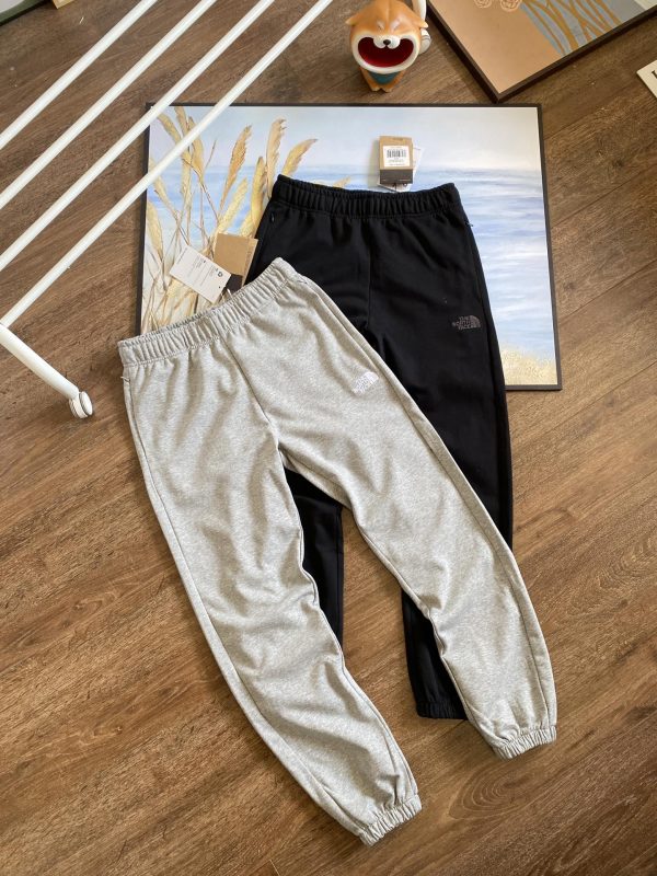 Luxury The North Face Face Sweatpants Black Cotton Casual Style