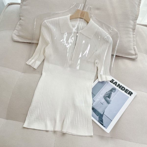 Best Selling Cos Short Sleeves Black Silk Classic Luxury