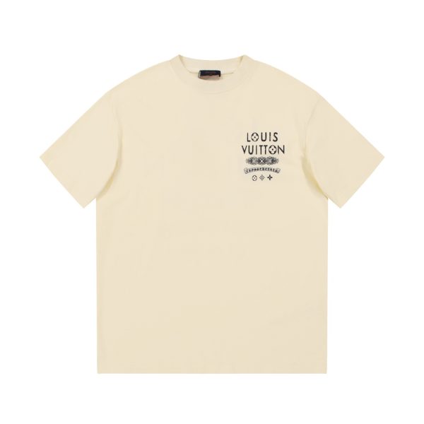Premium Quality Louis Vuitton Short Sleeves Cotton Classic Luxury
