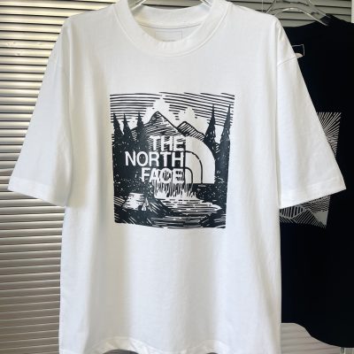Luxury The North Face Short Sleeves White Casual Collection