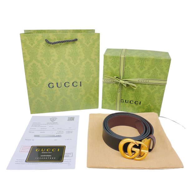 High Quality Gucci Leather Belts Black Leather Classic Style