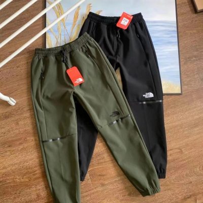 Premium The North Face Trousers Black Nylon Casual Luxury