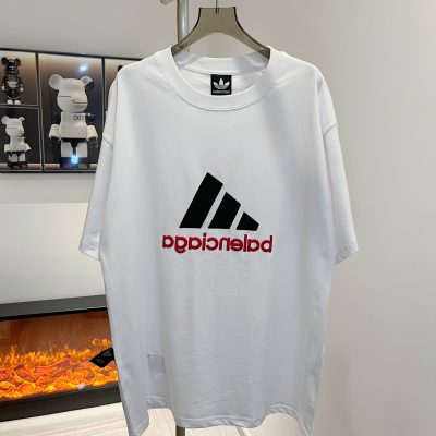 High Quality Balenciaga T-Shirt Cotton Embroidery Style