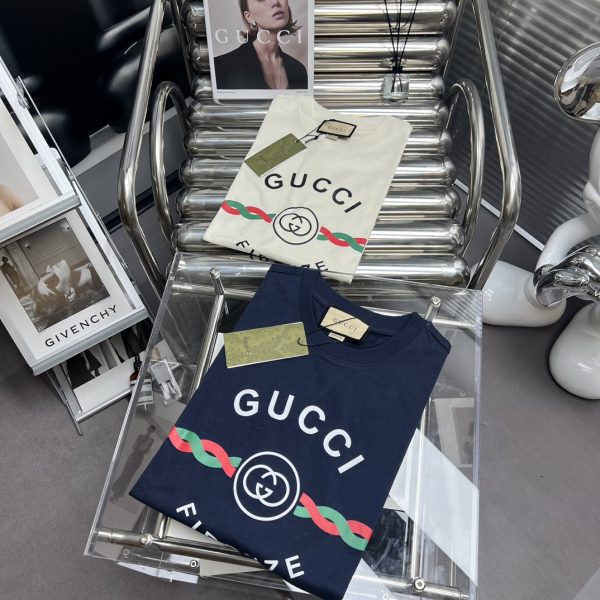 Luxury Gucci Short Sleeves Cotton Classic Style