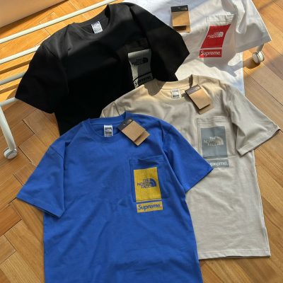 High Quality The North Face Short Sleeves Black Distressed Luxury