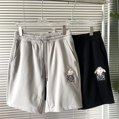 High Quality Loewe Shorts Black Classic Style