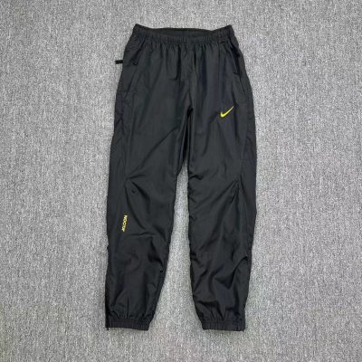 Luxury Nike Cropped Pants Blue Nylon Breathable Luxury