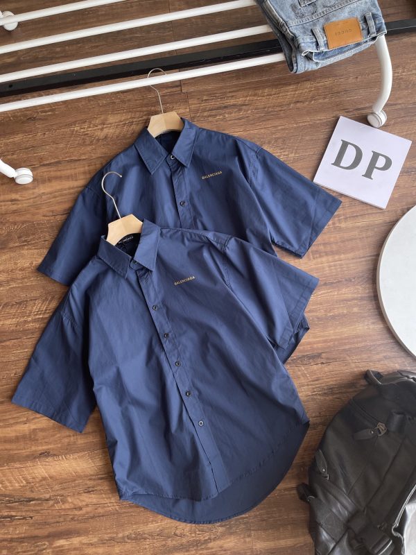 Premium Quality Balenciaga Short Sleeves Gold Cotton Oversized Collection