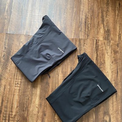 Premium Quality Patagonia Cropped Pants Black Logo Luxury