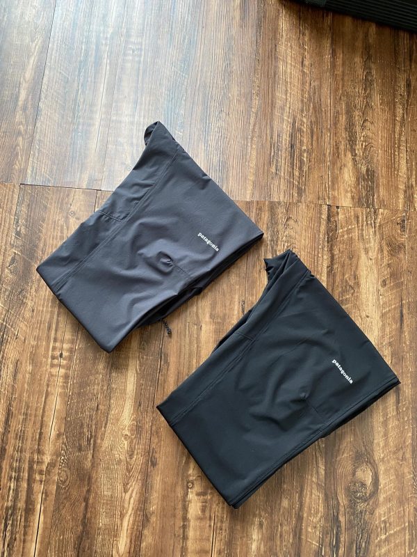 Premium Quality Patagonia Cropped Pants Black Logo Luxury