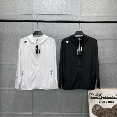 Premium Quality Descente Coat Black Breathable Style