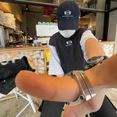 High Quality Balenciaga Hat Navy Logo Luxury