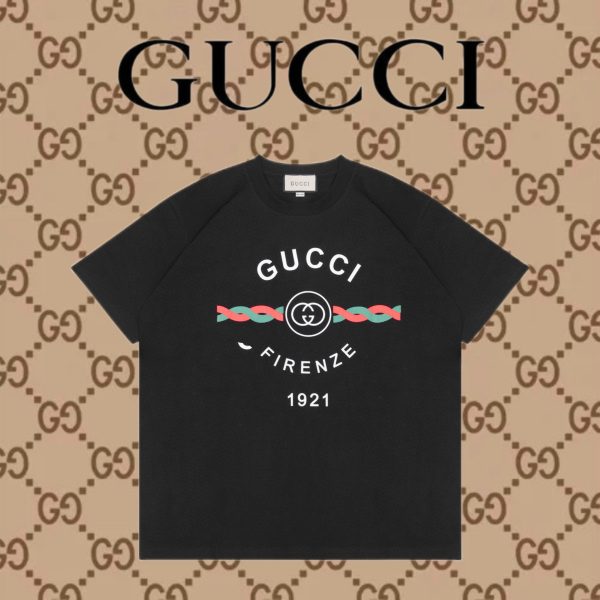 Luxury Gucci Short Sleeves Cotton Classic Collection