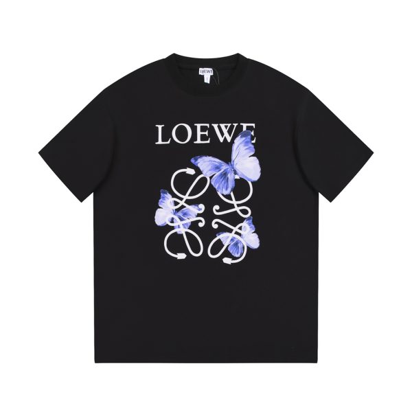Luxury Loewe Short Sleeves Cotton Classic Collection