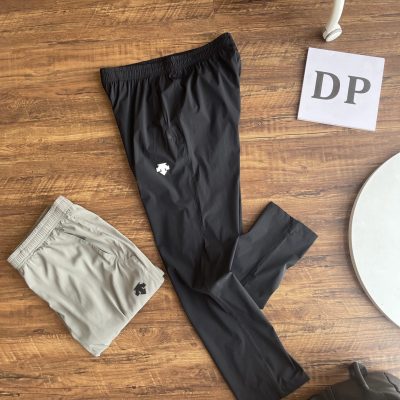 Luxury Descente Casual Pants Black Casual Collection