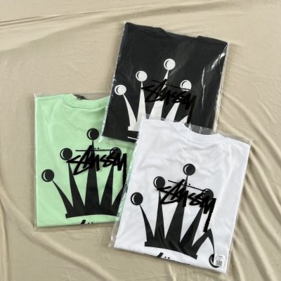 High Quality Express Short Sleeves Black Cotton Streetwear Style
