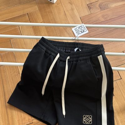 Best Selling Loewe Shorts Black Casual Collection