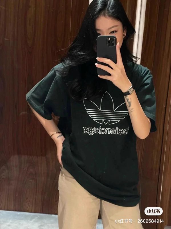 High Quality Balenciaga Short Sleeves Logo Style