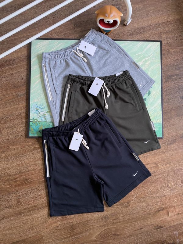 Luxury Nike Shorts White Polyester Breathable Collection