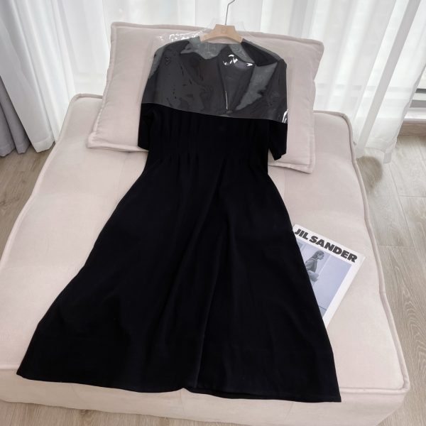 Premium Cos T-Shirts Black Cotton Elegant Luxury