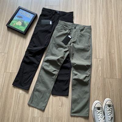 High Quality Working Day Trousers Black Casual Luxury