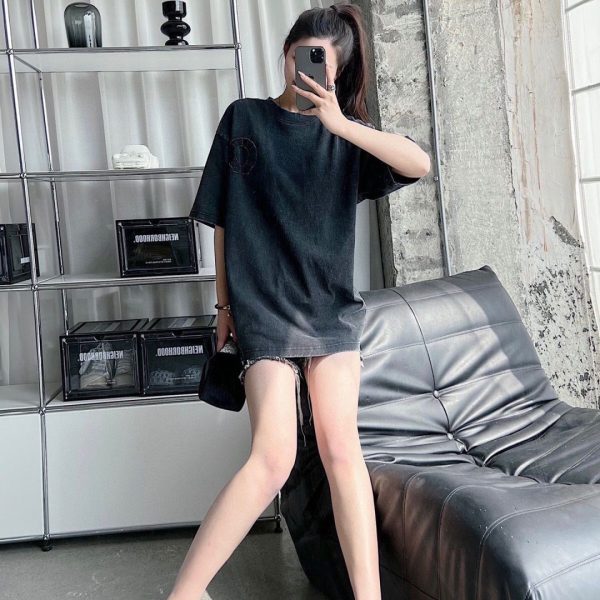 High Quality Chrome Hearts Short Sleeves Cotton Washed Collection