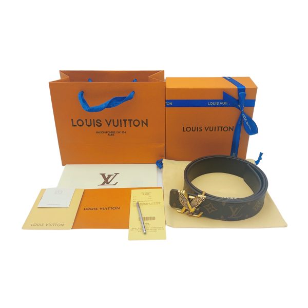 Best Selling Louis Vuitton Belt Brown Canvas Classic Luxury