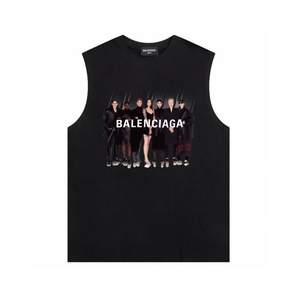 High Quality Balenciaga Vest Cotton Casual Collection