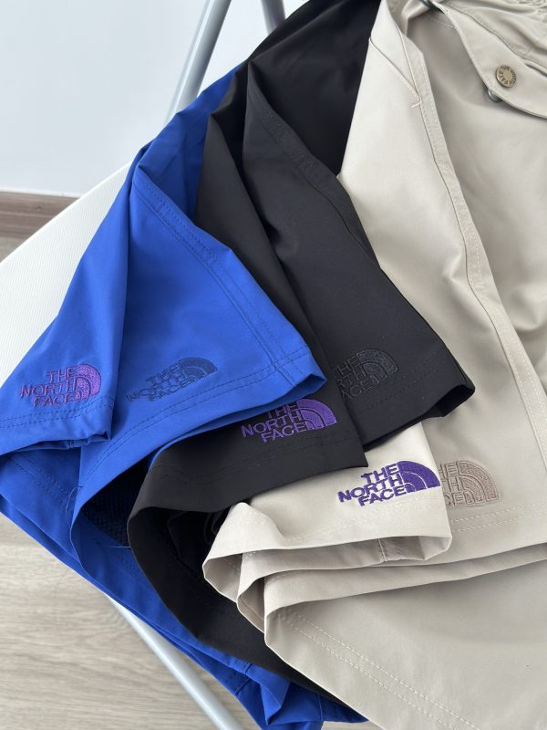 Best Selling The North Face Shorts Purple Nylon Logo Luxury