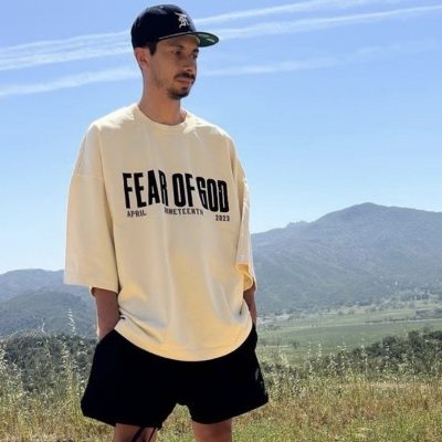 Premium Quality Fear Of God Short Sleeves Cotton Print Collection