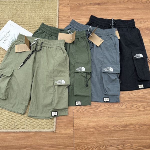 Premium The North Face Shorts Black Logo Style