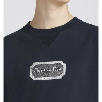 Premium Dior Short Sleeves White Cotton Logo Luxury