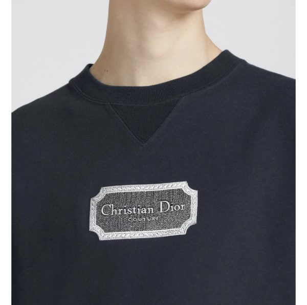 Premium Dior Short Sleeves White Cotton Logo Luxury