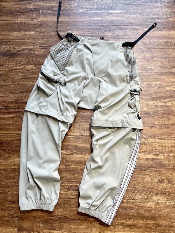 Premium Quality Adidas Shorts Silver Nylon Washed Style