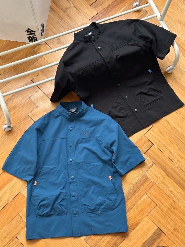 Best Selling The North Face Short Sleeves Black Embroidered Luxury