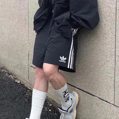 Luxury Balenciaga Shorts Black Classic Luxury