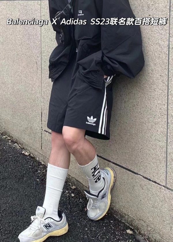Luxury Balenciaga Shorts Black Classic Luxury