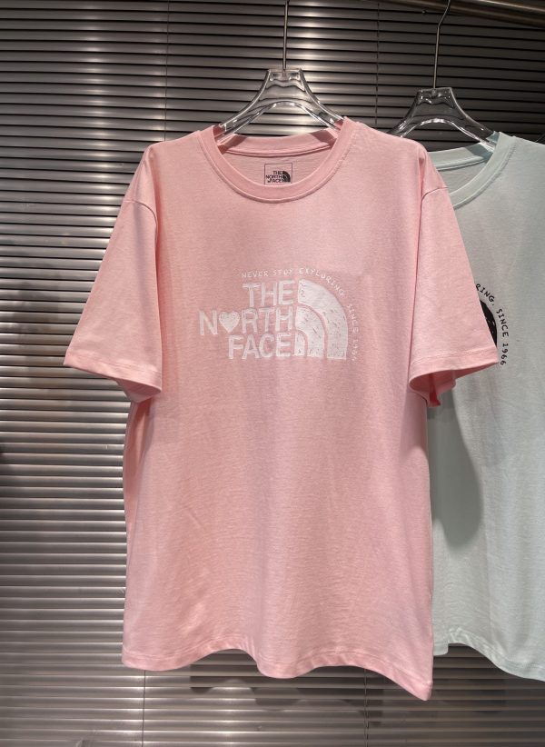 High Quality The North Face Short Sleeves White Cotton Breathable Style