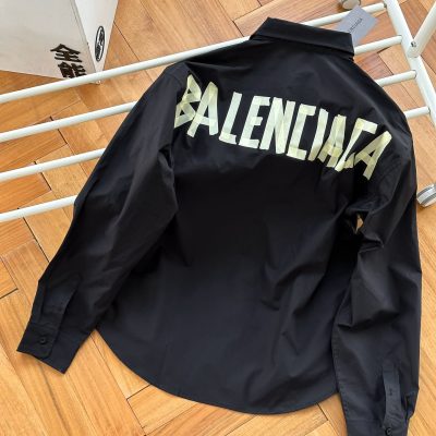 Best Selling Balenciaga Long Sleeves Yellow Logo Collection