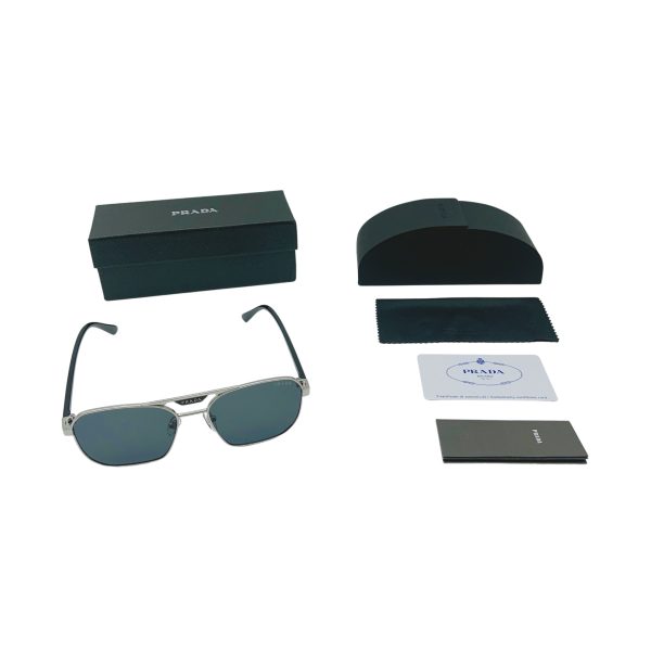 Best Selling Prada Sunglasses Silver Casual Style