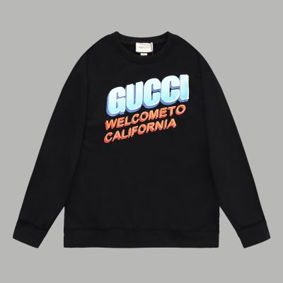 Premium Quality Gucci Sweatshirts Cream Print Luxury