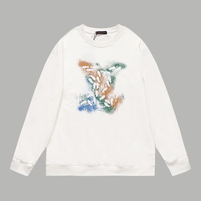 Best Selling Louis Vuitton Sweatshirts White Logo Collection