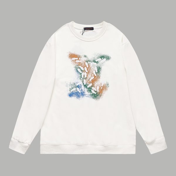 Best Selling Louis Vuitton Sweatshirts White Logo Collection
