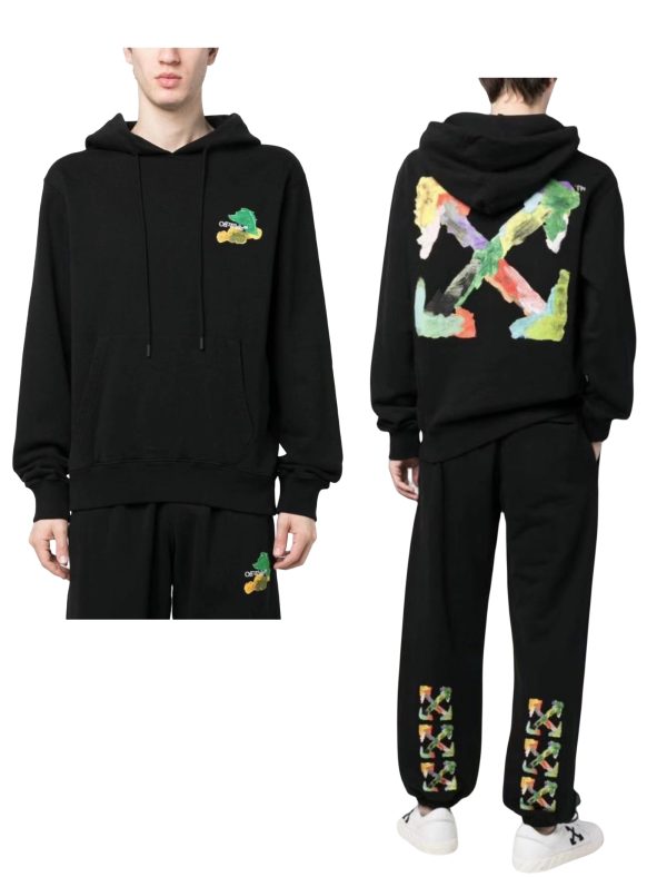 Luxury Off-White Sweatshirts White Cotton Classic Collection