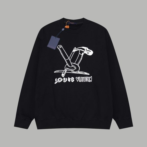 Luxury Louis Vuitton Sweatshirts Knit Classic Style